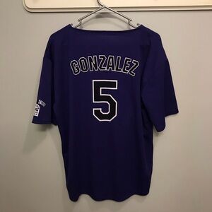 Lot of 2 Colorado Rockies CarGo Jerseys #5